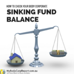 body corporate sinking fund balance