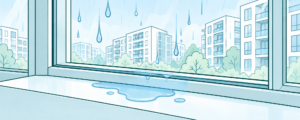 Window leaks in a body corporate